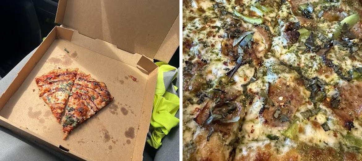 Pizza Odyssey Menu